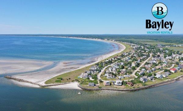 7 Miles of Sandy Beach, Pine Point to Camp Ellis