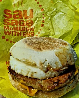 Sausage Egg & Cheese McMuffin