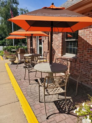 Outdoor seating