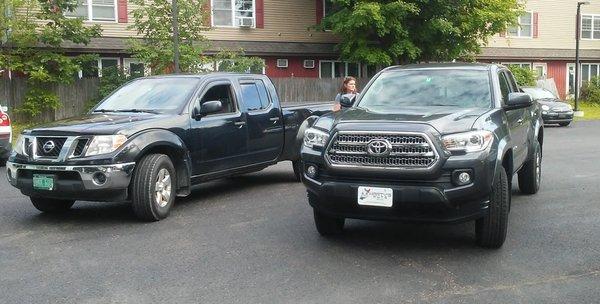 Purchased a 2016 Toyota Tacoma from Marty's Auto during August 2019 with my trade in !!!!!!