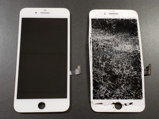 Fix your broken Screen right away within 20 minutes.