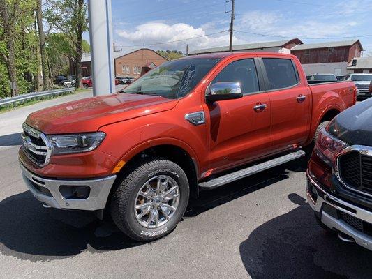 2019 Ford Ranger Crew Cab Lariat 4X4