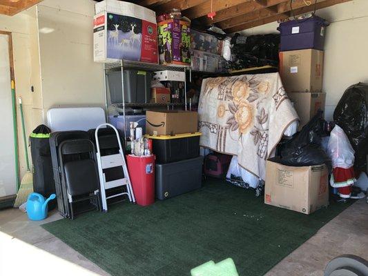 After - Garage Organizing