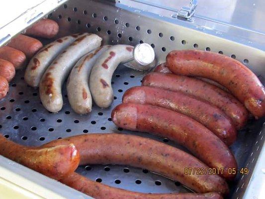 A variety to tasty sausages