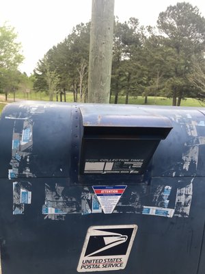 Drop off mail box