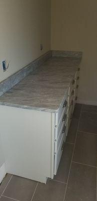 If you have more than 50 square feet we give you a free sink when you buy more than 50 square feet.