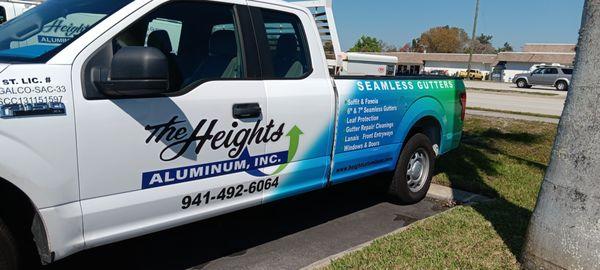 Truck wraps printed and installed by Big Wave Graphics