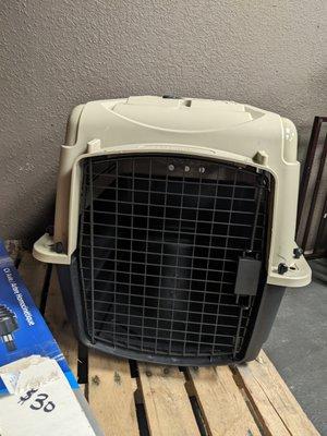 Large dog crate