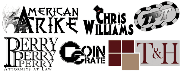 These are few logos we have done, these are just the black white versions