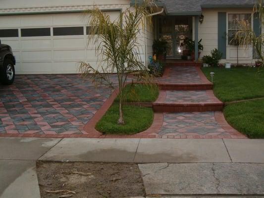 Pavers, Paver Stones, Driveway, Landscaping, Repair, Installation, Contractor, San Jose