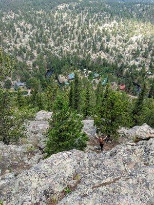 View of RRC - Up High from their Privately Owned Hiking Trail