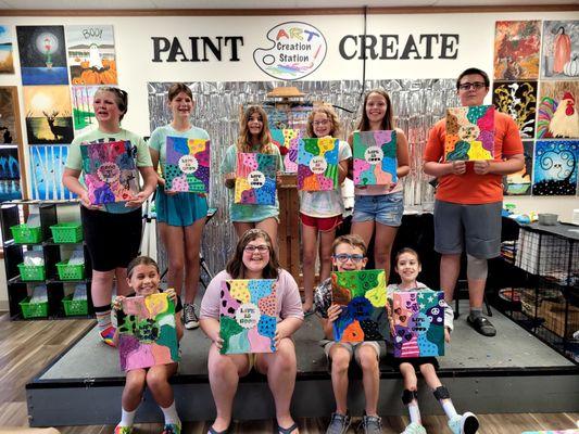 Afterschool Art Program-has been running for over two years now!!