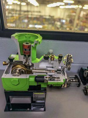 A Pulsafeeder training pump used by our expert repair teams.