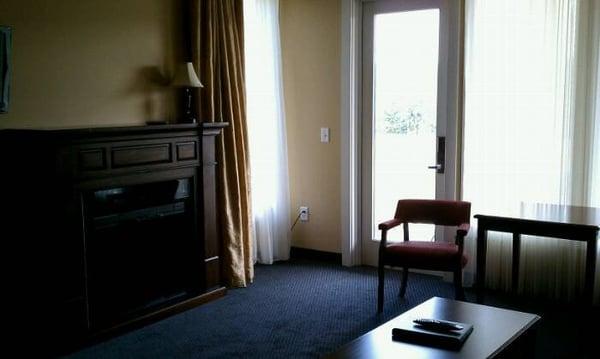 The living room of our suite.