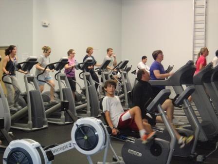 All-Access Fitness Academy Cardio area.