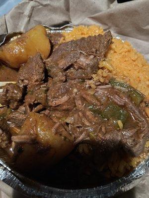 Stewed Beef w/ rice