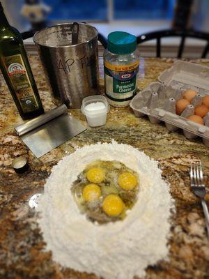 Making fresh pasta