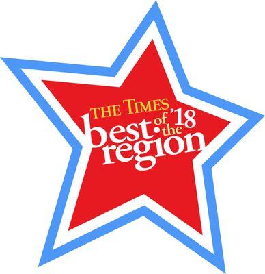 Voted a BEST of THE REGION in Pain Management/Spine Care AGAIN for the 7th. time!