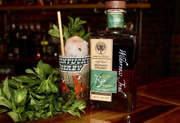 Seasonal Mint Julep for Derby Week