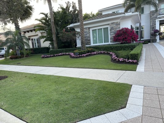 Landscaping services