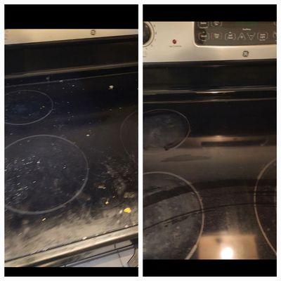 Stove cleaning