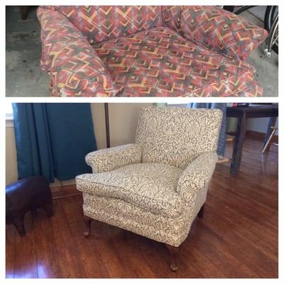 Great reupholstery job by FH