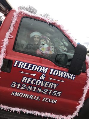 The youngest member of Freedom Towing & Recovery! Future boss lady!