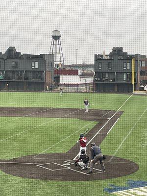 That white building below the water tower? Kirk Gibson hit a homer that flew out of Tiger Stadium & landed there