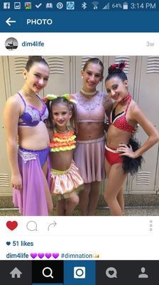 Some of our custom dance costumes