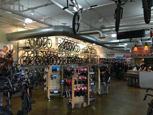 Large selection of bikes of all genres...