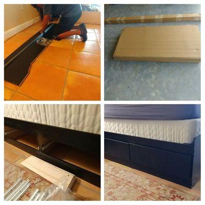 Storage bed assembly