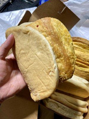 Spicy Beef Patty and Coco Bread