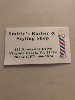 Smitty's Barber & Styling Shop