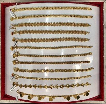 24k Lady's Bracelets