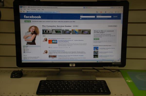 Like us on Facebook for special deals.  http://www.ThecComputerServiceCenter