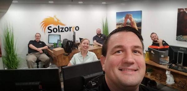 Solzorro Managed IT Services team