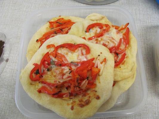 Personal Bell Pepper Pizza