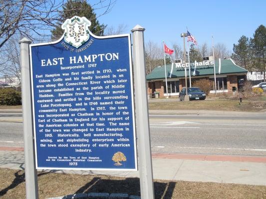 East Hampton Historical Marker