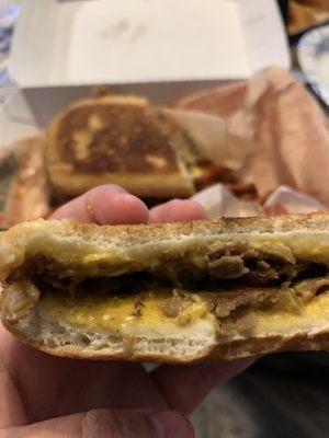 No meat in South Philly Steak Panini