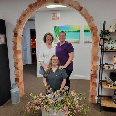 Meet our Reflexologists, Cheryl, Amanda and Melinda.