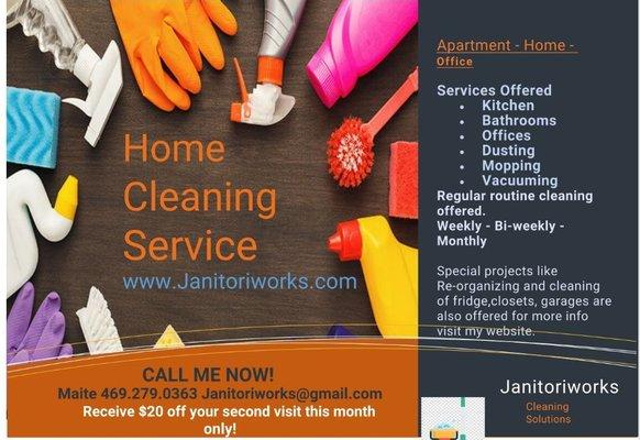 Janitoriworks Cleaning Solutions