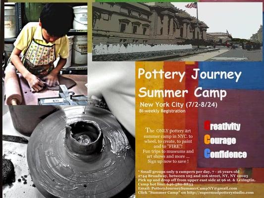 Pottery Journey Summer Camp 2012