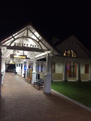 The new Amtrak/SunRail station