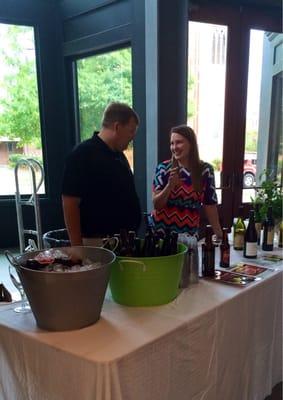 Wine + beer + tomatoes