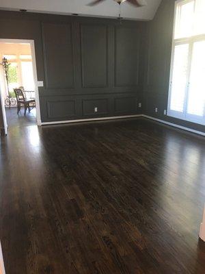 Dining Floors Refinished