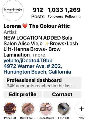 Find more of my work on my Instagram @lorena_browsandbeauty