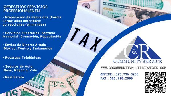 C&R ofrece varios servicios profesionales