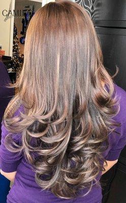 Haircut/ color / parcial highlights