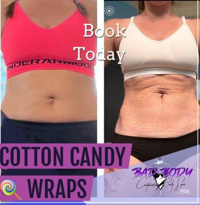 Cotton Candy Wrap Slim Down