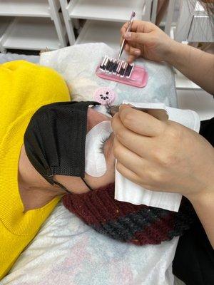 Eyelash Extension Eyelashes